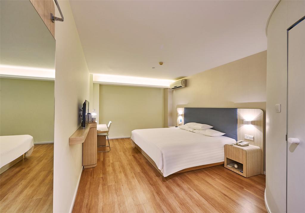Hanting Hotel Hangzhou Wulin Gate Exterior foto